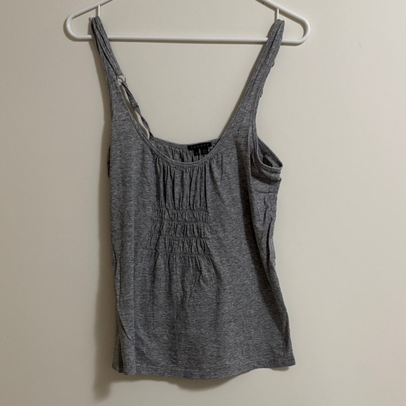 Theory Charcoal Tank Top - Picture 1 of 2